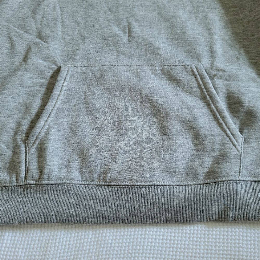bebe Sport⛹️ Heather Gray Rhinestud Logo Hoodie - NWT - Picture 11 of 16
